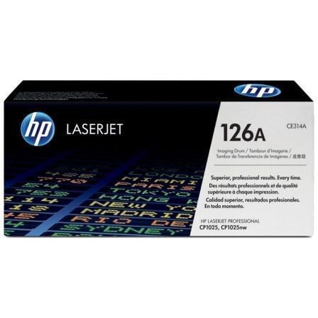 --Tambor de Imagen HP nº126A/ Negro/ Tricolor-