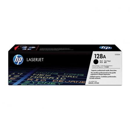 --Tóner Original HP nº128A/ Negro-