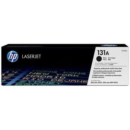 --Tóner Original HP nº131A/ Negro-