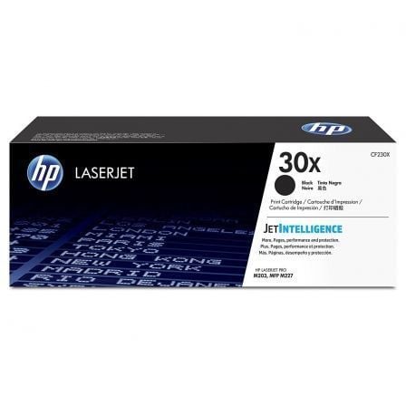 --Tóner Original HP nº30X XL Alta Capacidad/ Negro-