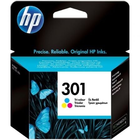 --Cartucho de Tinta Original HP nº301/ Tricolor-