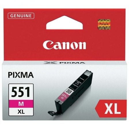 --Cartucho de Tinta Original Canon CLI-551M XL Alta Capacidad/ Magenta-