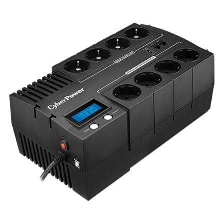--SAI Línea Interactiva Cyberpower BR1000ELCD/ 1000VA-600W/ 8 Salidas/ Formato Bloque-