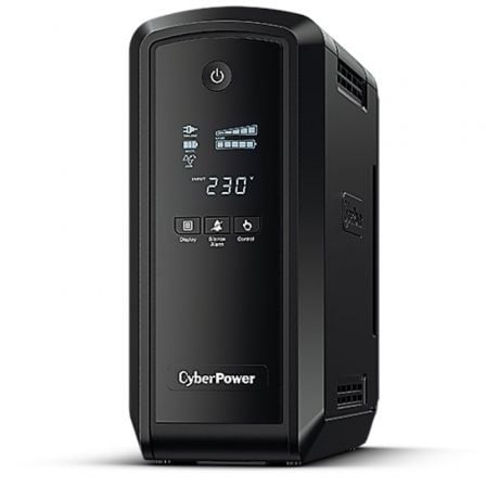 --SAI Línea Interactiva Cyberpower CP900EPFCLCD/ 900VA-540W/ 6 Salidas/ Formato Torre-