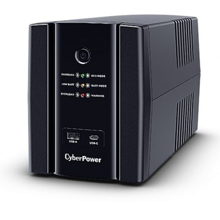 --SAI Línea Interactiva Cyberpower UT1500EG/ 1500VA-900W/ 4 Salidas/ Formato Torre-