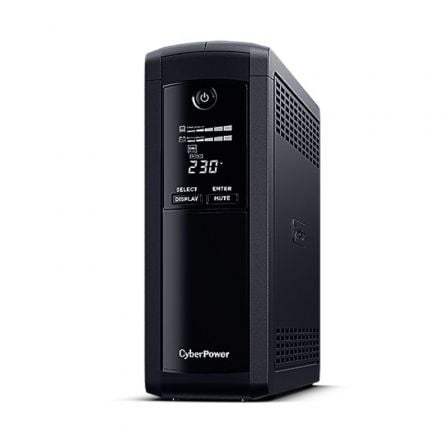 --SAI Línea Interactiva Cyberpower VP1200ELCD-DE/ 1200VA-720W/ 5 Salidas/ Formato Torre-