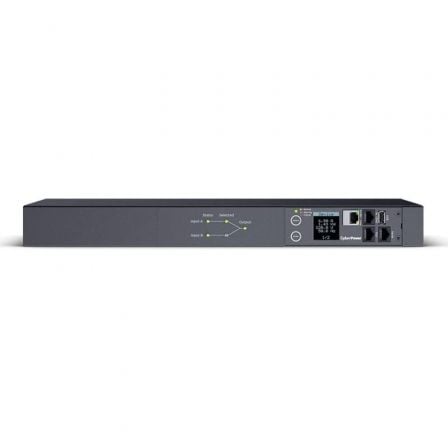 --Unidad de Distribución para Alimentación Cyberpower PDU44004/ 10-12A/ 12x IEC C13/ Formato Rack 1U-