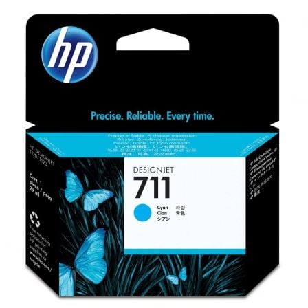 --Cartucho de Tinta Original HP nº711/ Cian-