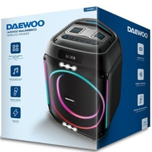 -1-Altavoz con Bluetooth Daewoo Party Speaker DW3009/ 40W/ 2.1-1