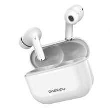 --Auriculares Bluetooth Daewoo DW2002 con estuche de carga/ Autonomía 6h/ Blancos-