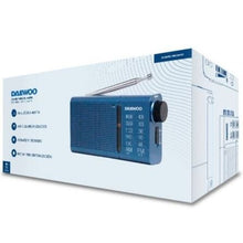 -1-Radio Portátil Daewoo DW1036/ a Pilas/ Azul-1