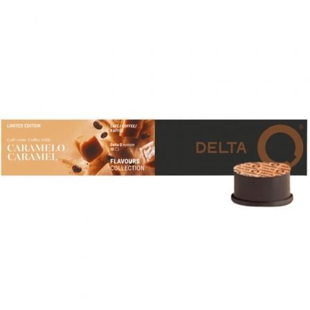 --Cápsula Delta Caramelo para cafeteras Delta/ Caja de 10-