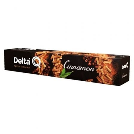 --Cápsula Delta Cinnamon para cafeteras Delta/ Caja de 10-