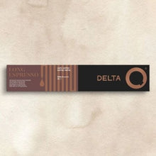 -1-Cápsula Delta Delta Q-Long Espresso para cafeteras Delta/ Caja de 10-1