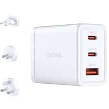--Cargador de Pared GaN D-Link DCP-651/ 2xUSB Tipo-C/ 1xUSB/ 65W-