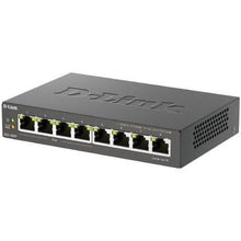 -2-Switch D-Link DGS-1008P 8 Puertos/ RJ-45 Gigabit 10/100/1000/ PoE-2