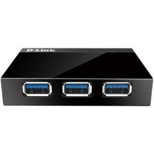 -1-Hub USB 3.0 con Alimentación Externa D-Link DUB-1340/ 4xUSB-1