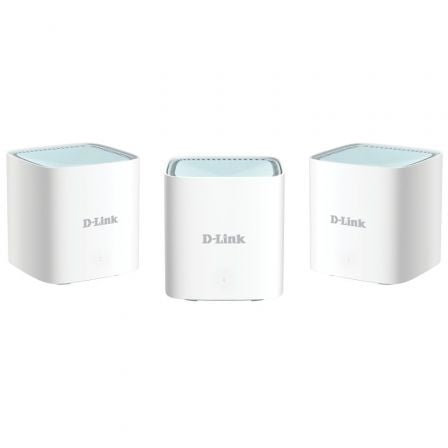 --Sistema Mesh D-Link Mesh EAGLE PRO AI 1500Mbps/ 2.4GHz 5GHz/ Pack de 3-