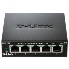 --Switch D-Link DES-105 5 Puertos/ RJ-45 10/100-