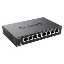 -1-Switch D-Link DES-108 8 Puertos/ RJ-45 10/100-1