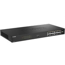 -1-Switch D-Link DGS-1018P/E 18 Puertos/ RJ-45 Gigabit 10/100/1000 PoE/ SFP-1