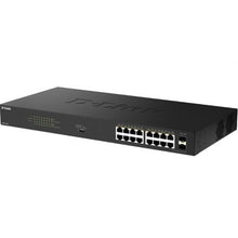-2-Switch D-Link DGS-1018P/E 18 Puertos/ RJ-45 Gigabit 10/100/1000 PoE/ SFP-2