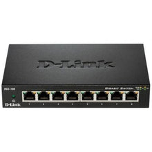--Switch D-Link DGS-108 8 Puertos/ RJ-45 10/100/1000-