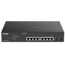 --Switch D-Link DGS-1100-10MPV2 10 Puertos/ RJ-45 Gigabit 10/100/1000 PoE/ SFP-