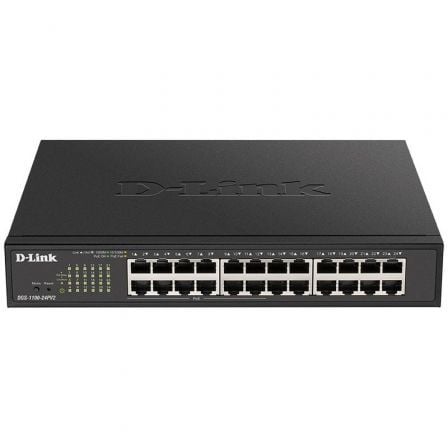 --Switch Gestionable D-Link DGS-1100-24PV2 24 Puertos/ RJ-45 Gigabit 10/100/1000 PoE-