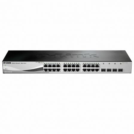 --Switch Gestionable D-Link DGS-1210-28 28 Puertos/ RJ-45 Gigabit 10/100/1000/ SFP-