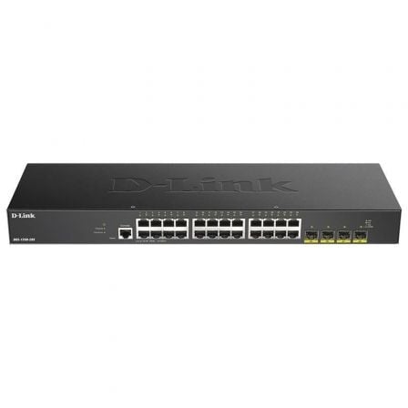 --Switch Gestionado D-Link DGS-1250-28X 28 Puertos/ RJ-45 Gigabit 10/100/1000/ SFP-