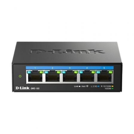 --Switch D-Link DMS-105 5 Puertos/ RJ-45 10/100/1000-