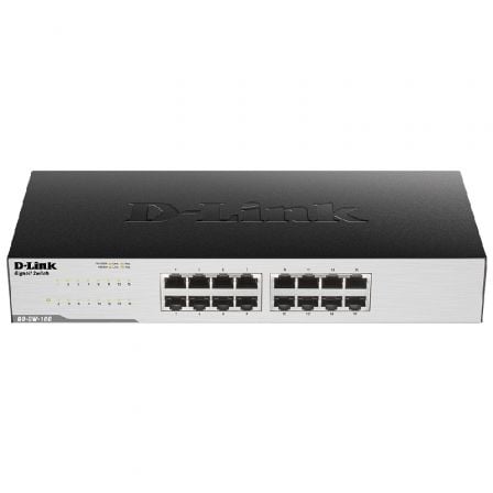 --Switch D-Link GO-SW-16G 16 Puertos/ RJ-45 10/100/1000-