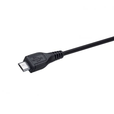--Cable USB 2.0 Duracell USB5013A / USB Macho - MicroUSB Macho/ 1m/ Negro-