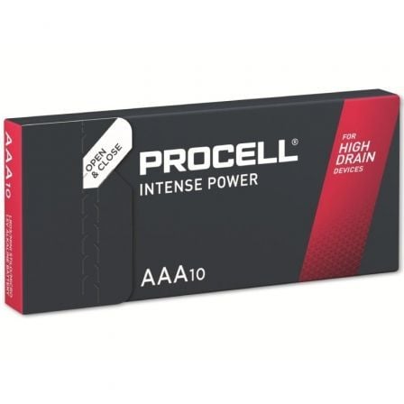 --Pack de 10 Pilas AAA L03 Duracell PROCELL DURINTLR3C10/ 1.5V/ Alcalinas-