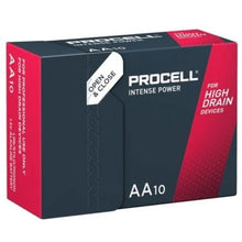 -1-Pack de 10 Pilas AA LR6 Duracell PROCELL INTENSE POWER DURINTLR6C10/ 1.5V/ Alcalinas-1