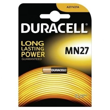 --Pila A27 Duracell MN27/ 12V/ Alcalinas-