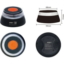 -2-Luz baliza de emergencia para coche Ebox V16 IoT EB2503/ Homologada/ Base Imantada/ Geolocalizable/ Funciona a Pilas-2