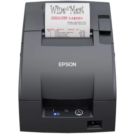 --Impresora de Tickets Epson TM-U220IIB/ Ancho papel 76mm/ USB/ Negra-