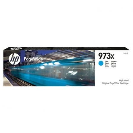 --Cartucho de Tinta Original HP nº973X/ Cian-