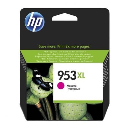 --Cartucho de Tinta Original HP nº953 XL Alta Capacidad/ Magenta-