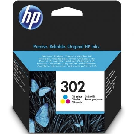 --Cartucho de Tinta Original HP nº302/ Tricolor-