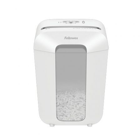 --Destructora Fellowes LX70/ Corte en Partículas de 4 x 40mm/ Blanca-