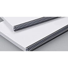 -2-Espirales Metálicas Fellowes 5110401/ Hasta 80 A4/ 100 unidades/ Negras-2