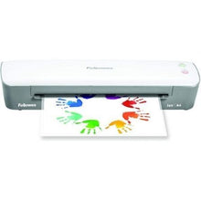 --Plastificadora Fellowes Ion A4 4560001/ hasta A4 y 80-125 Micras/ Blanca y Gris-