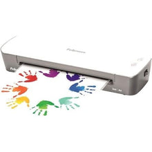 -2-Plastificadora Fellowes Ion A4 4560001/ hasta A4 y 80-125 Micras/ Blanca y Gris-2