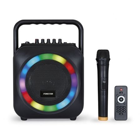--Altavoz Portable con Bluetooth Fonestar BOX-35LED/ 35W/ 1.0-