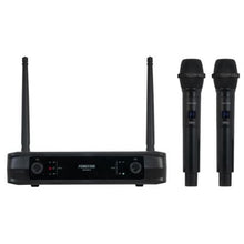 --Micrófono Inalámbrico Doble Mano UHF Fonestar SONAIR-2M/ Incluye Receptor-