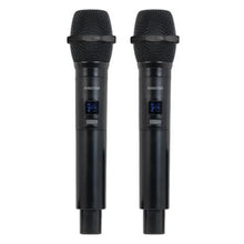 -3-Micrófono Inalámbrico Doble Mano UHF Fonestar SONAIR-2M/ Incluye Receptor-3