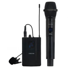 -3-Micrófono Inalámbrico Doble Mano y Petaca UHF Fonestar SONAIR-2MP/ Incluye Receptor-3